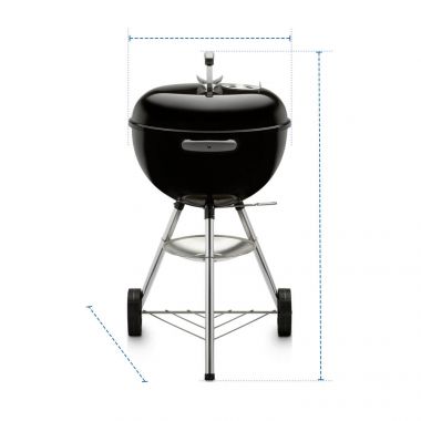 18 in charcoal grill cover 