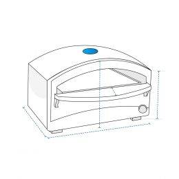 Outdoor Pizza Oven Covers - Design 3