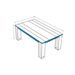 Custom Rectangle Table Covers - Design 1
