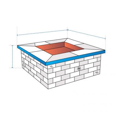 Square Fire Pit Covers Waterproof Uv, What Is A Good Size For Fire Pit Area