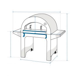 Outdoor Pizza Oven Covers - Design 1