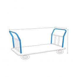 Platform Luggage Cart Cover