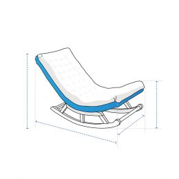Custom Rocking Chair Covers - Design 7