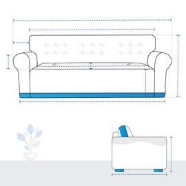 product photo of Custom 3 Seater Sofa Slipcover