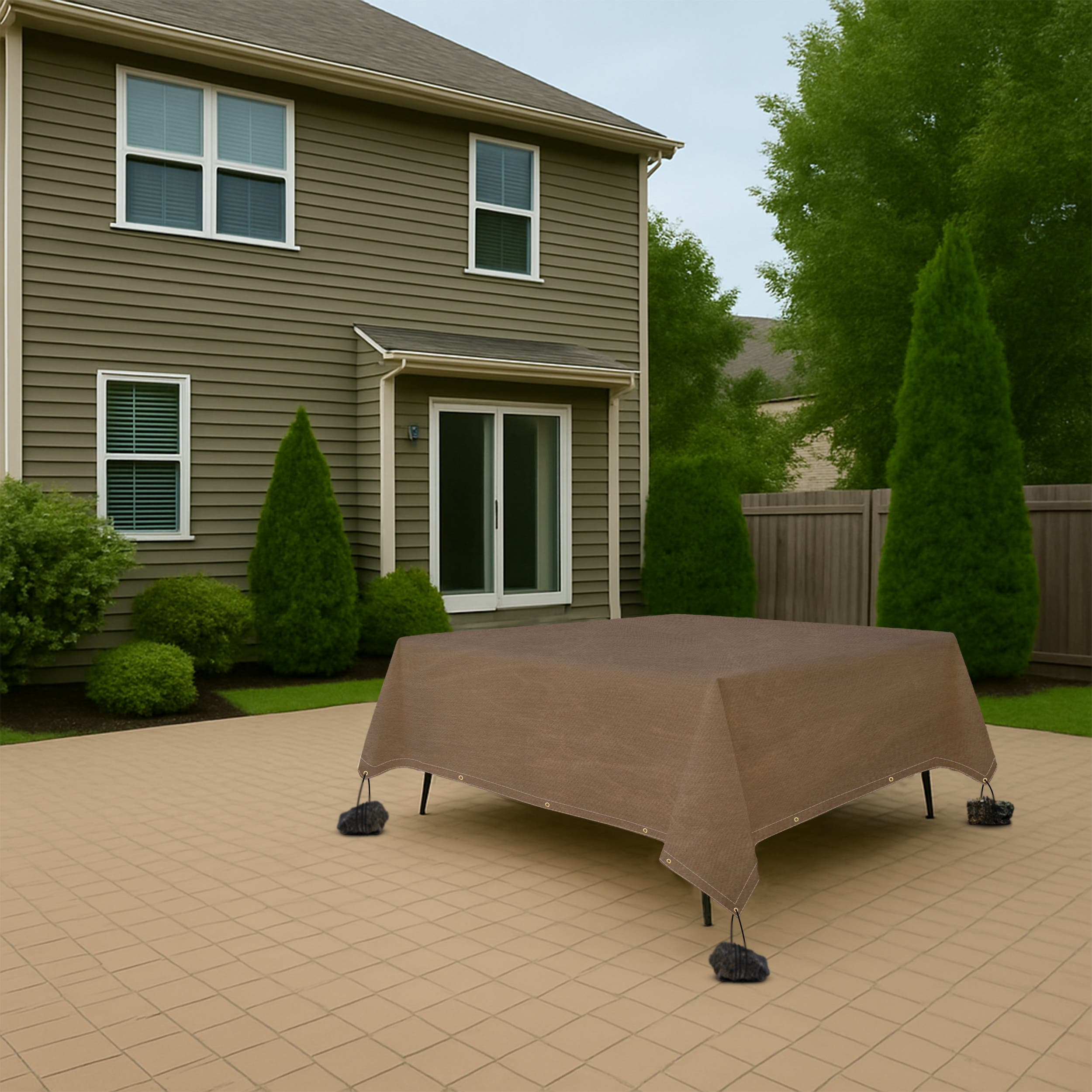 Rectangle/Square Canvas Tarps for Sale | Covers & All