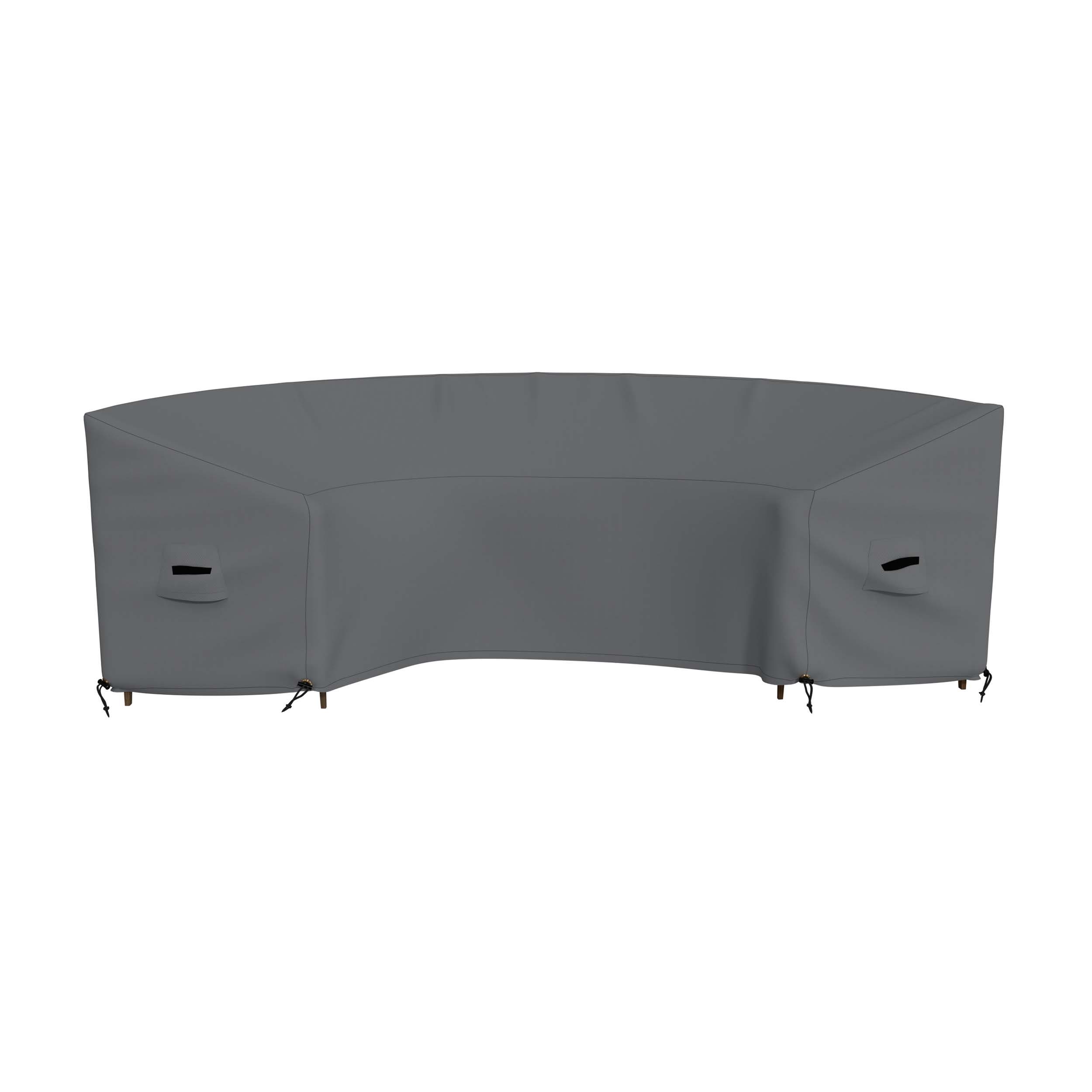 Custom Curved Sofa Covers