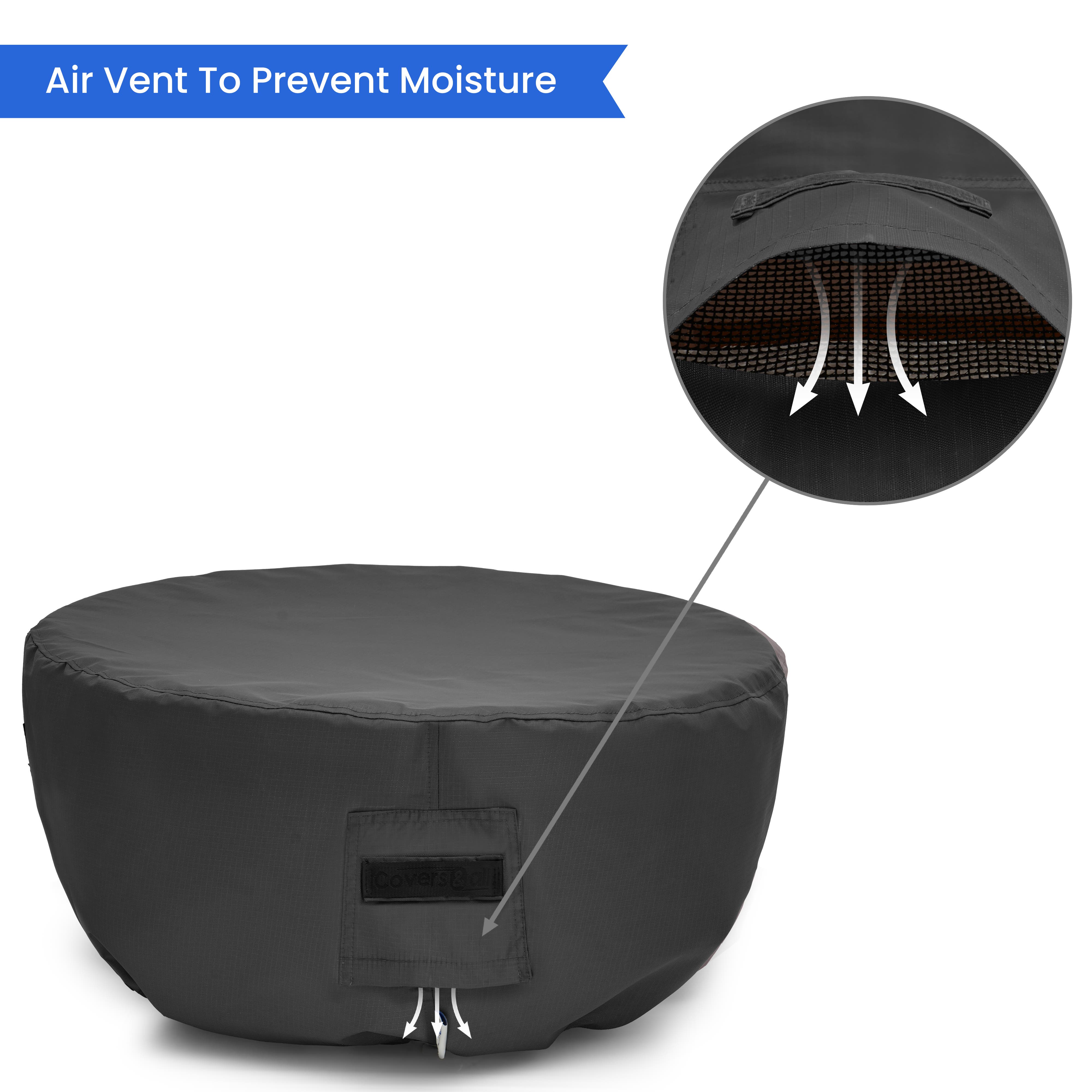 Custom Firepit Bowl Covers - Thumbnail 3