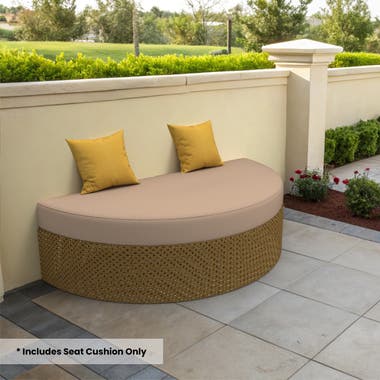 Patio Cushions Round Outdoor Pillows For Chairs Round Outdoor