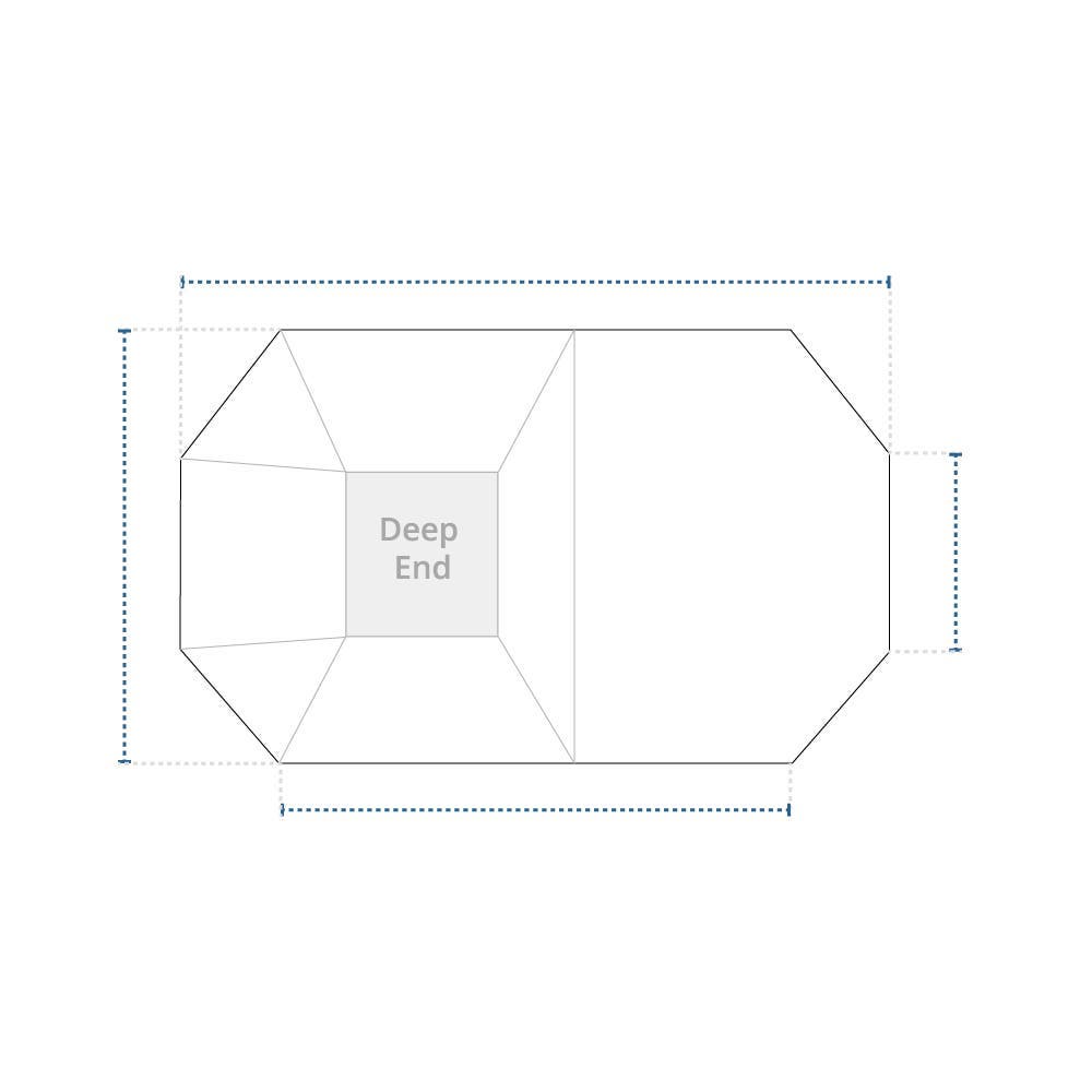 Grecian Winter Pool Cover