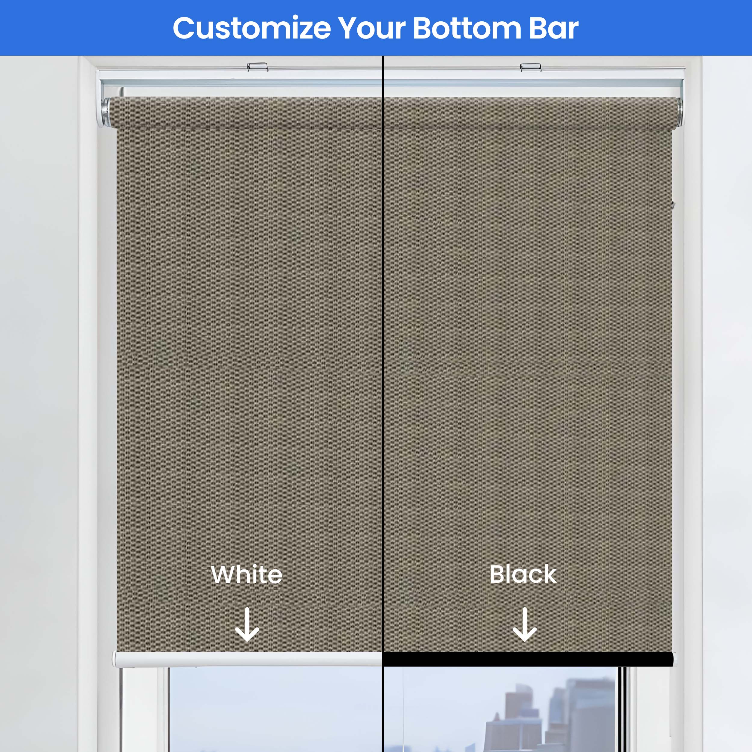 Kenya Blackout Roller Shade - Thumbnail 4