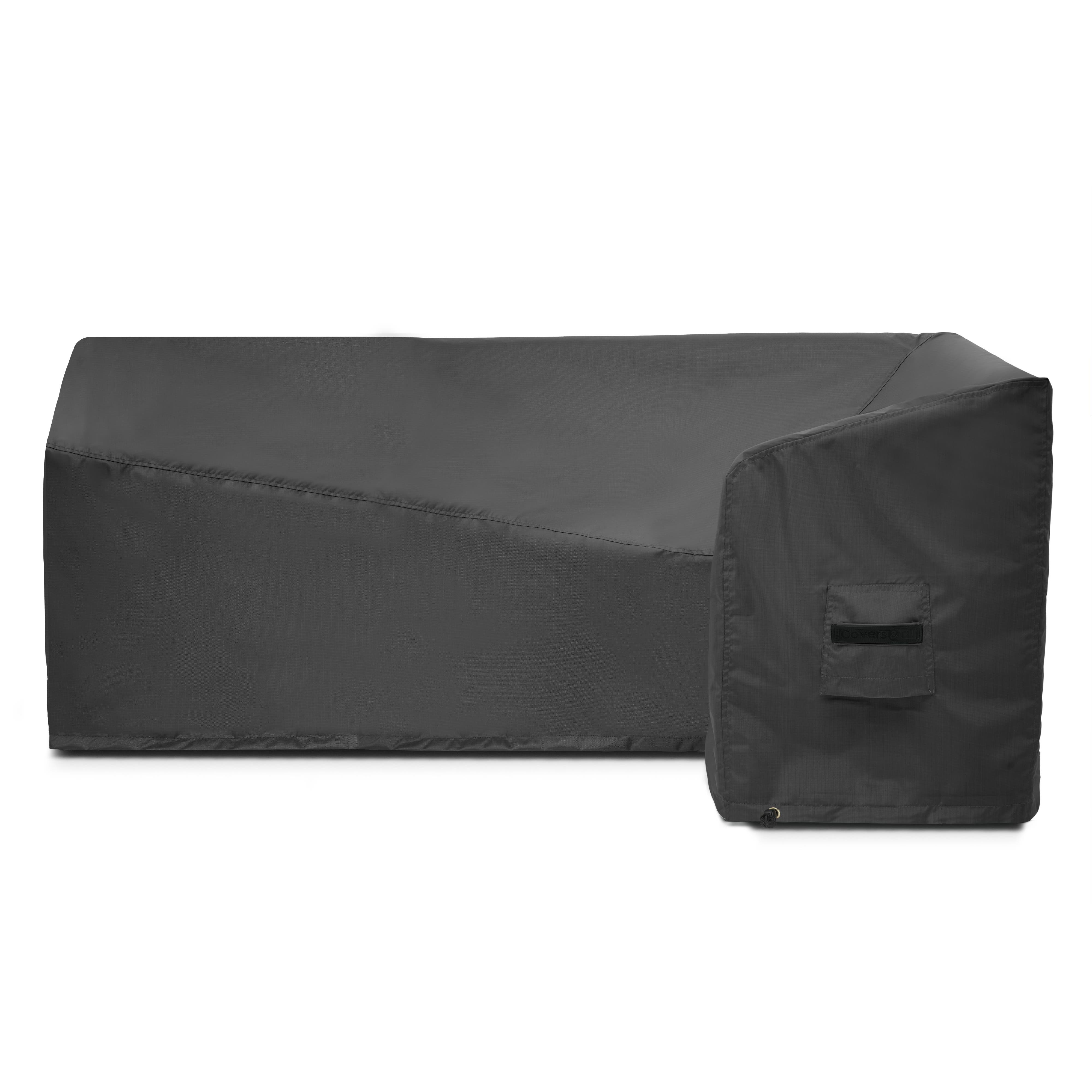 L Shape Couch Custom Covers - Design 1 - Thumbnail 4