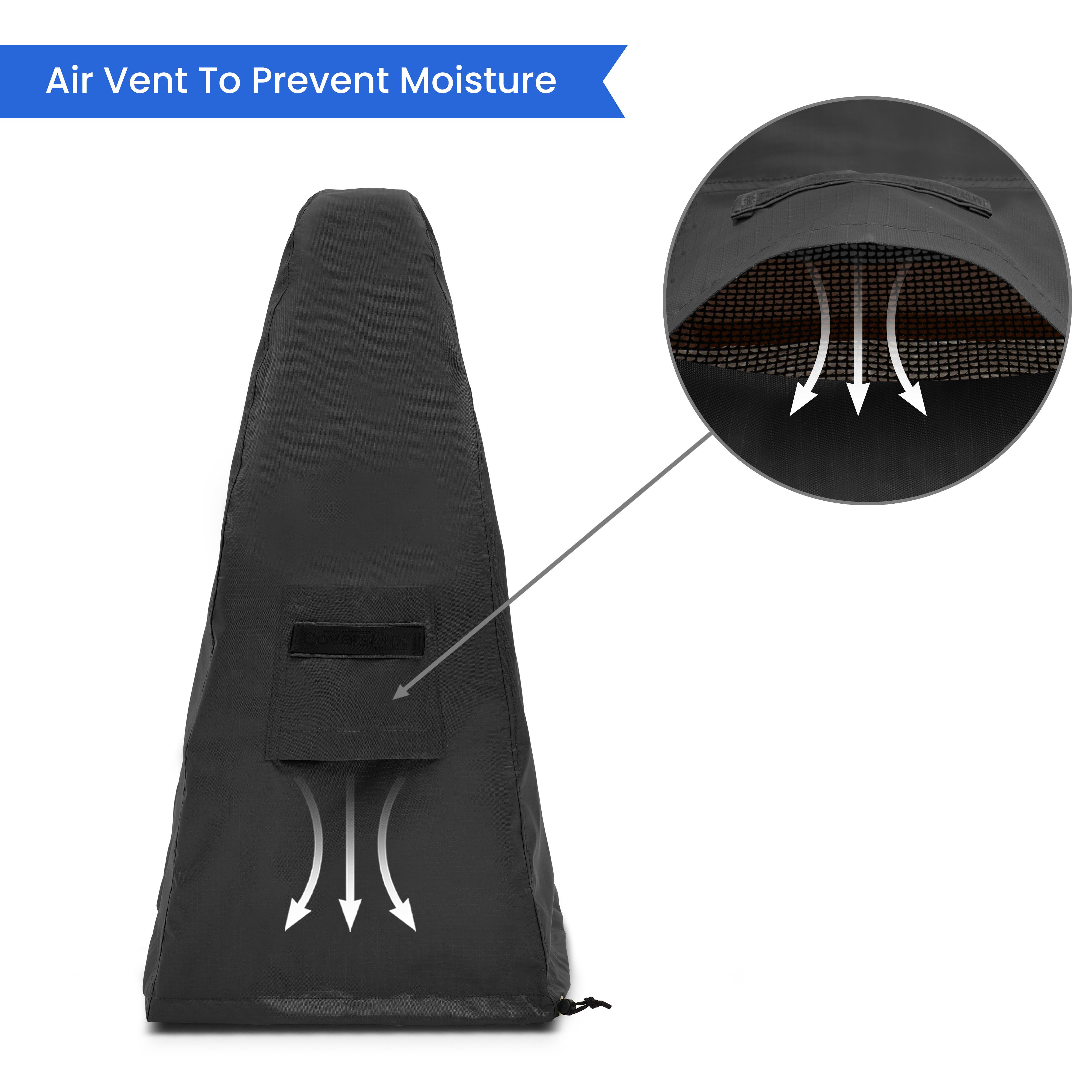 Log Hoop Firewood Rack Cover - Thumbnail 5