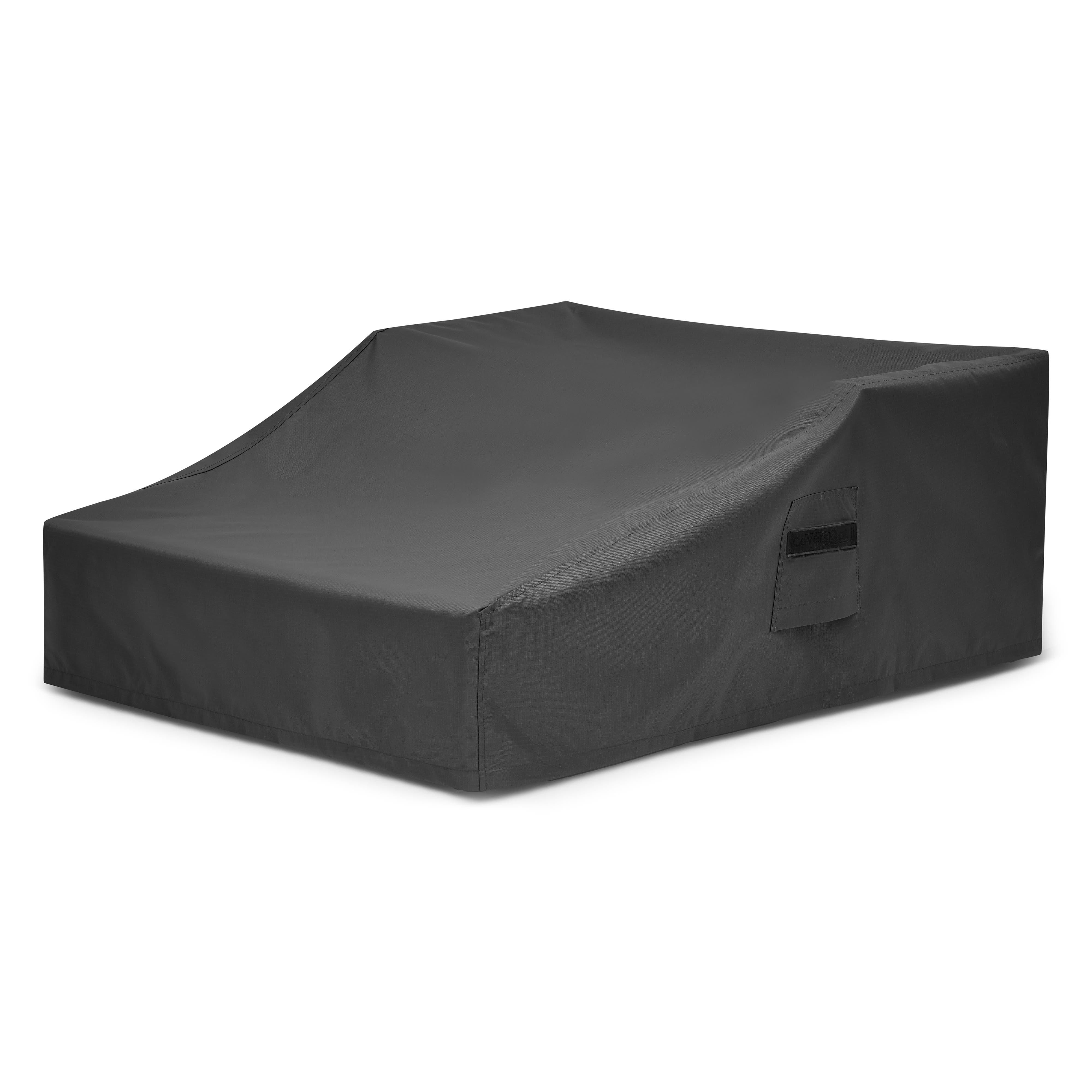 Modular Outdoor Daybed with Extendable Base Covers