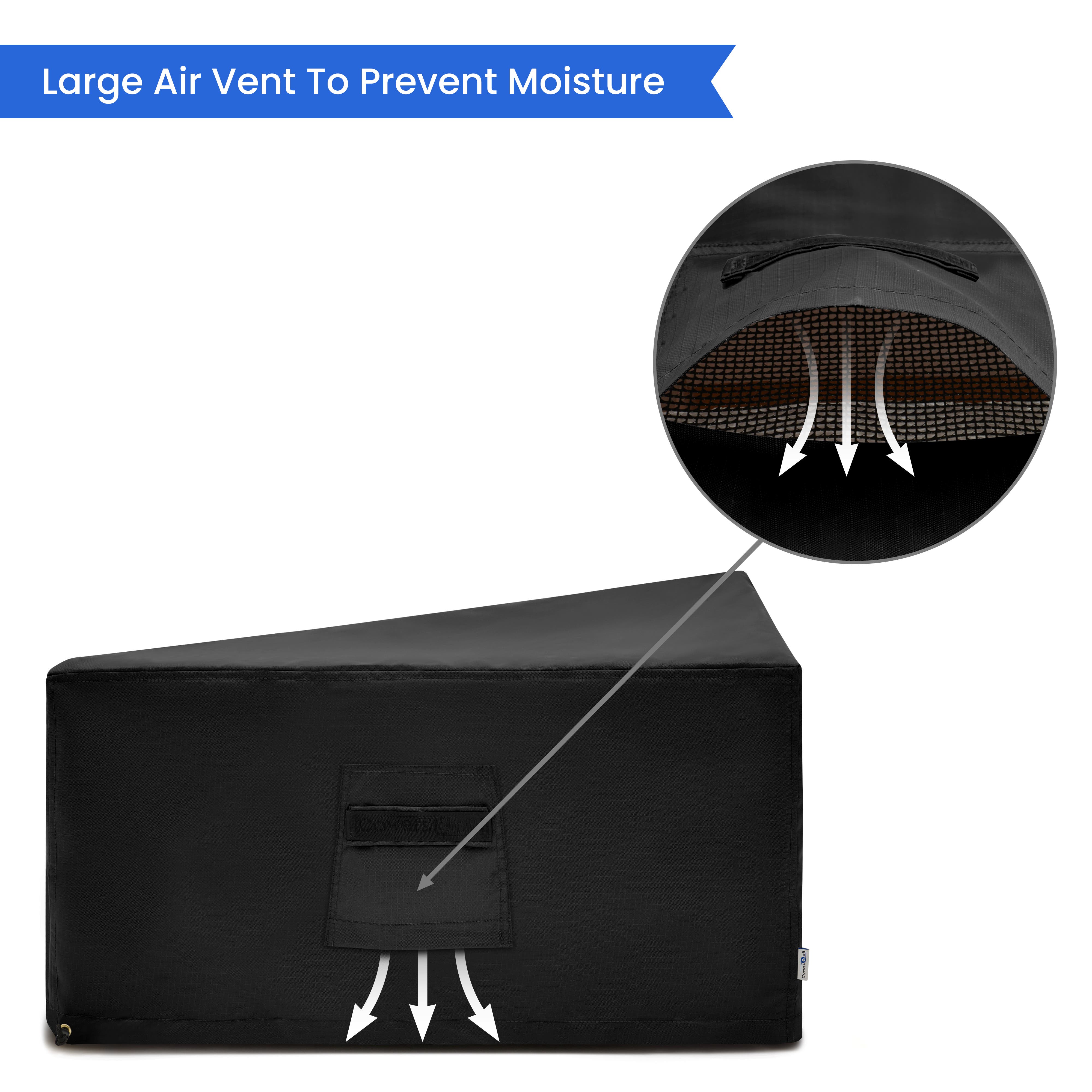 Outdoor Daybed with Cushions Cover - Thumbnail 4