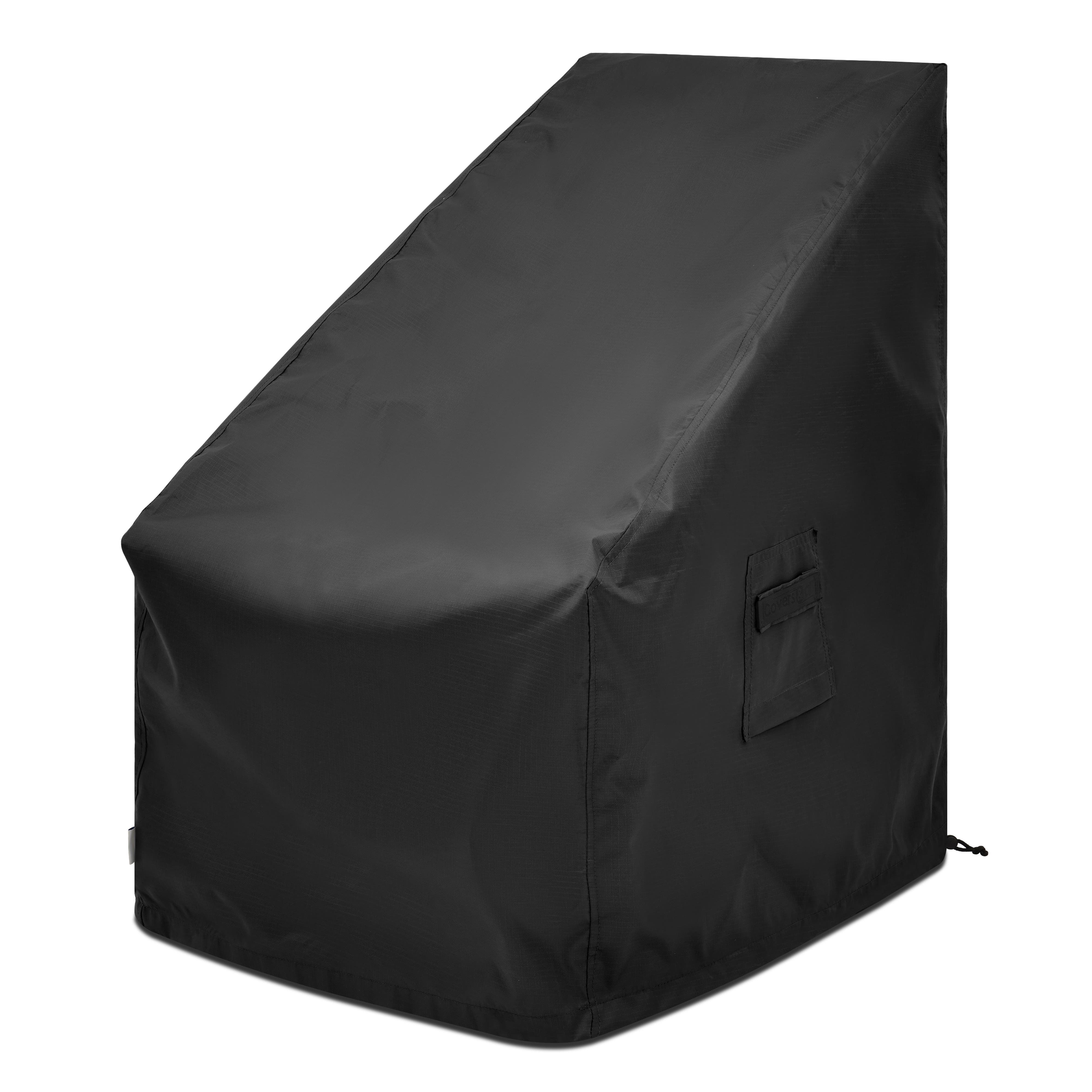 Upholstered High-Back Rocker Custom Covers