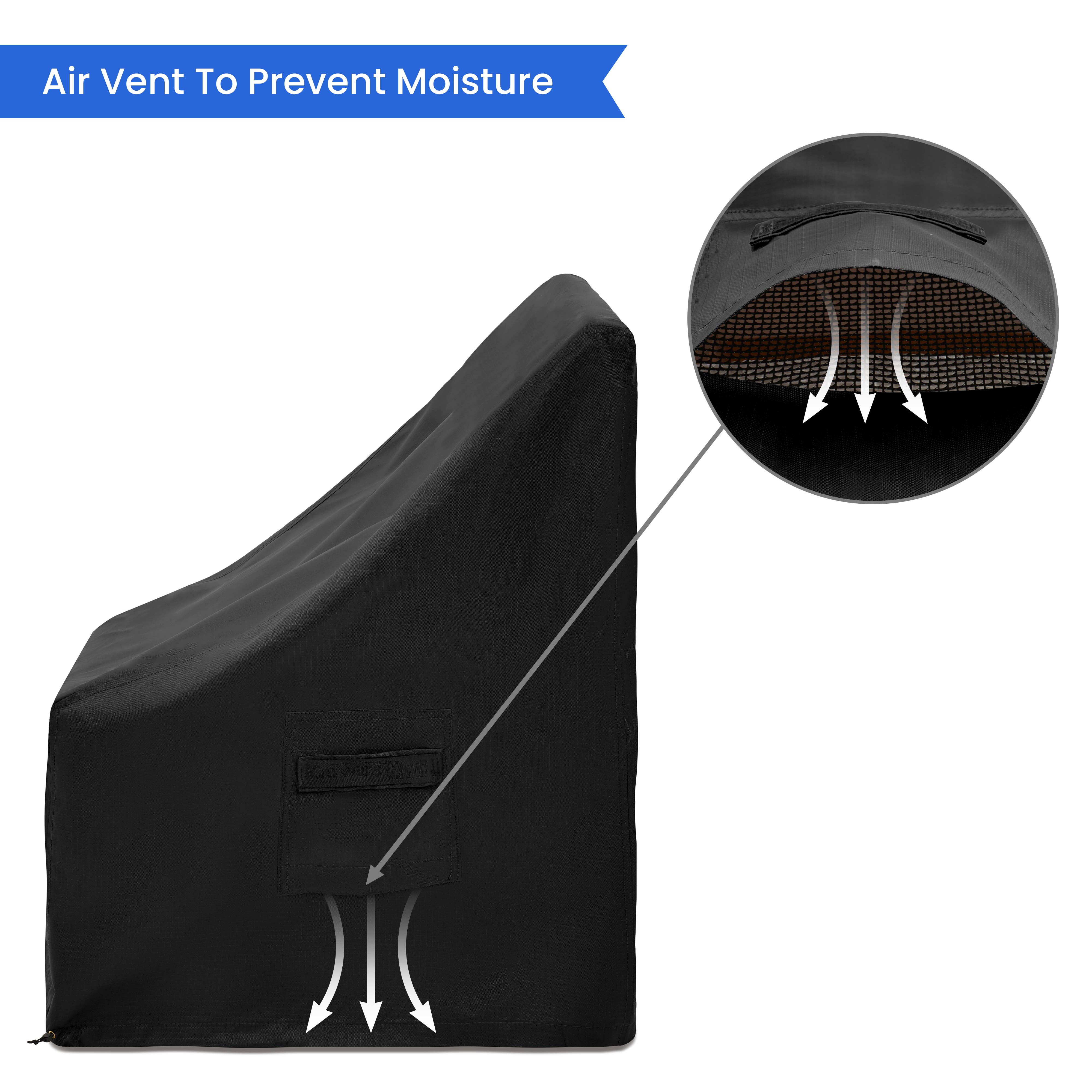 Wheel Shape Rocking Chair Custom Covers - Thumbnail 4