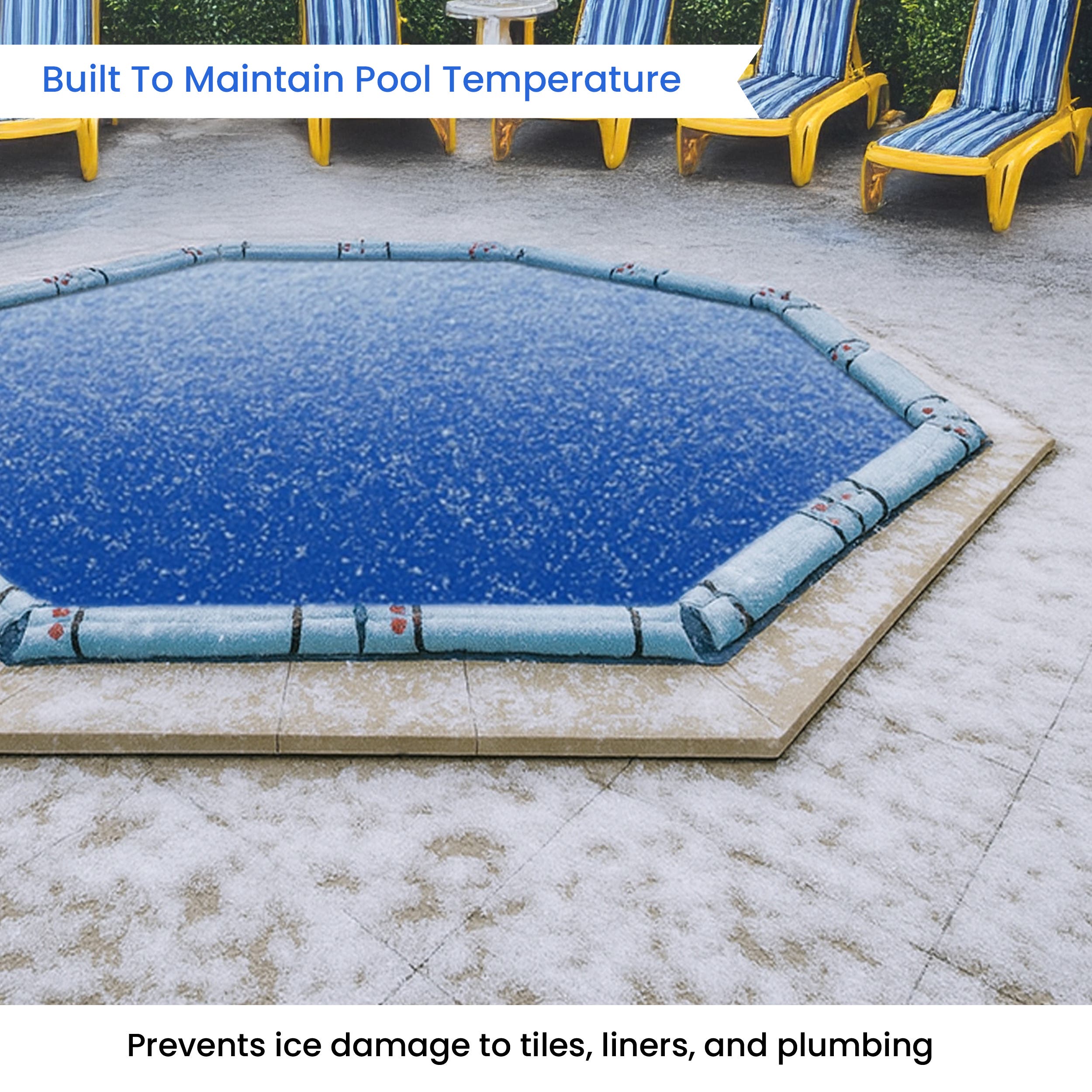 CoversAndAll Octagon Winter Pool Cover - Thumbnail 4