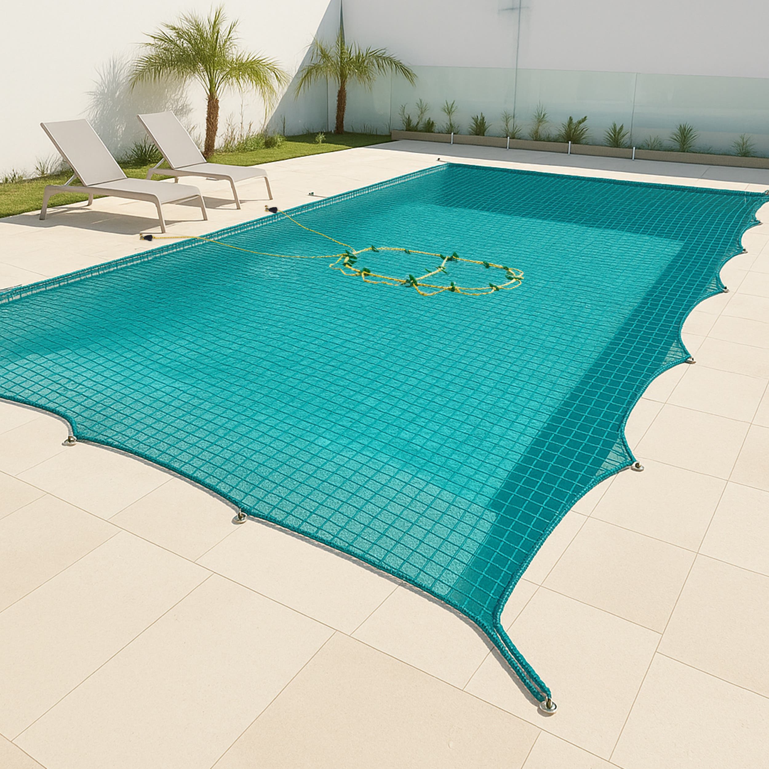 CoversAndAll Safety Net Pool Cover - Thumbnail 3