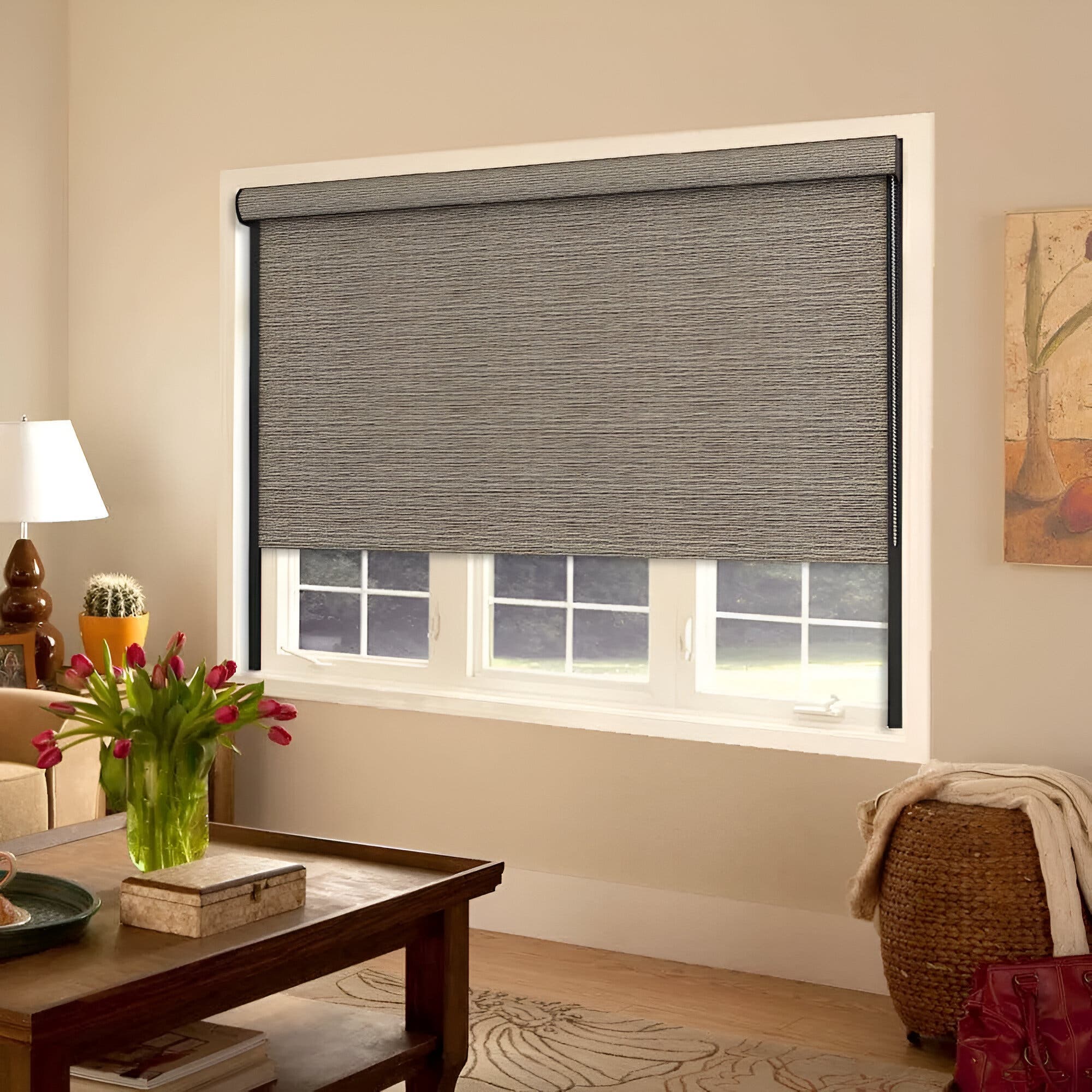 Textured Blackout Roller Shade - Thumbnail 5
