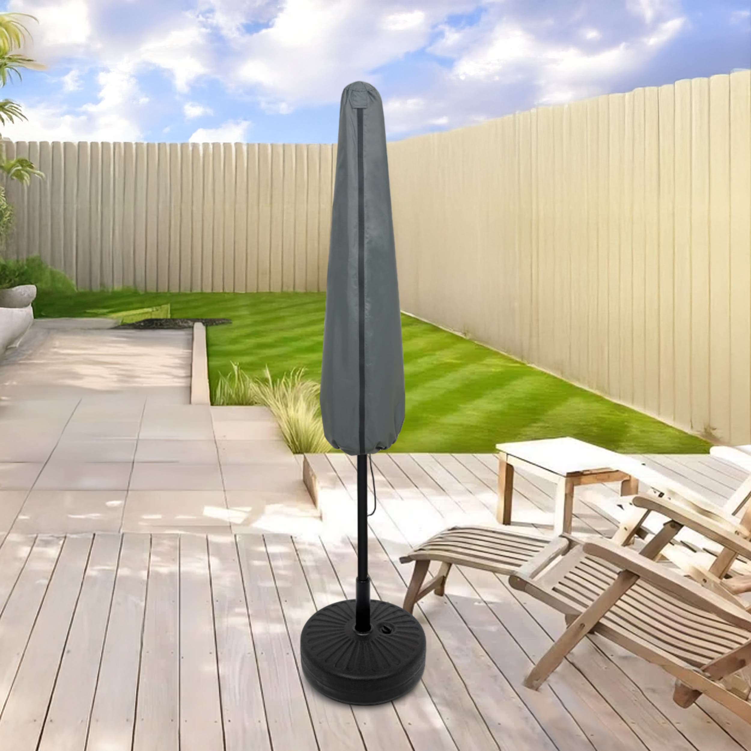 hampton bay patio umbrella led WESTLAKE 10 Ft Solar Cantilever Offset w/ Included 4-Piece Base Weights, Gray Color:Encrypted Gloss Black - Redrock AVAILABLE DATE: 2026-05 Louisiana might let people Your umbrella frame has