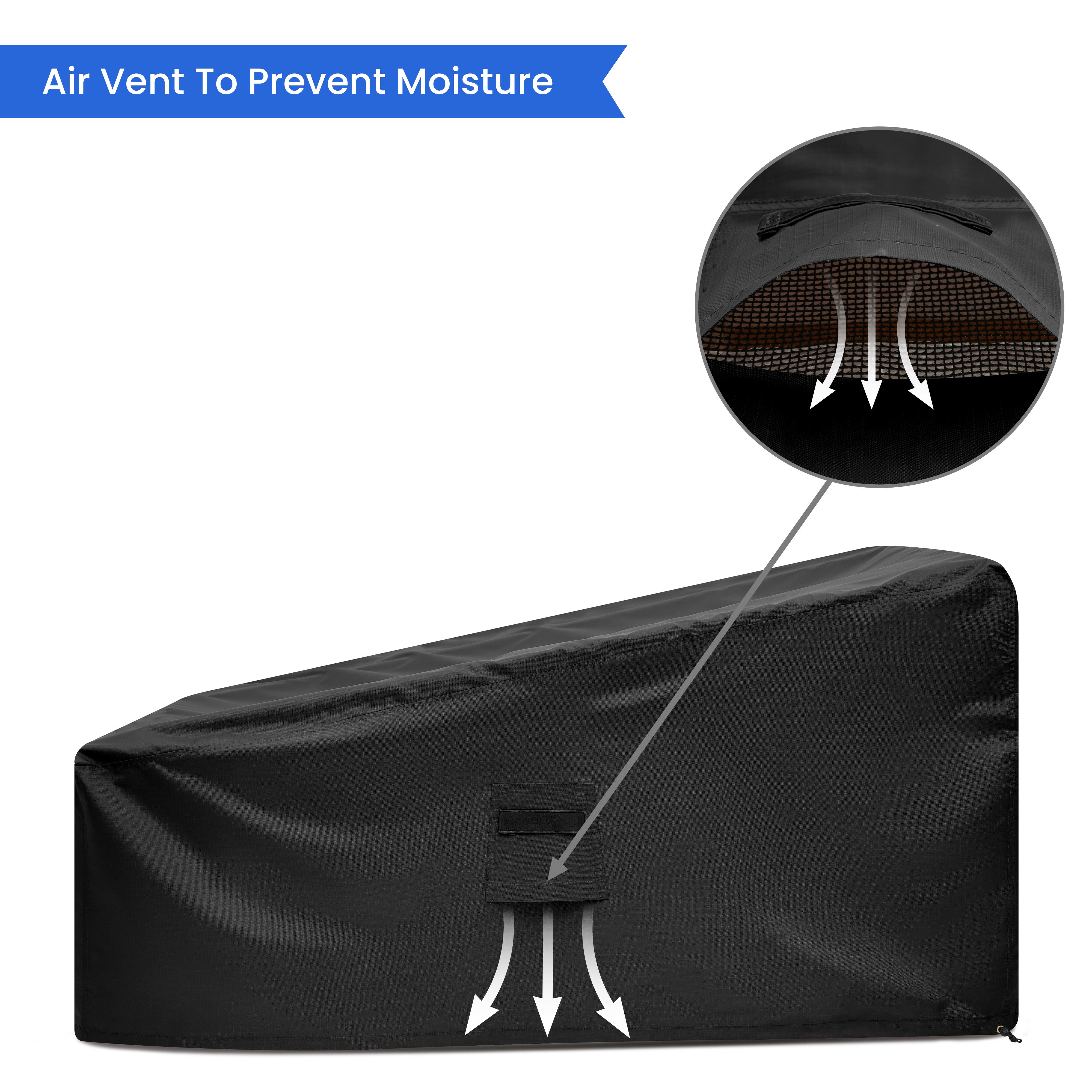 Wheeled Adjustable Chaise Lounge Custom Covers - Thumbnail 5