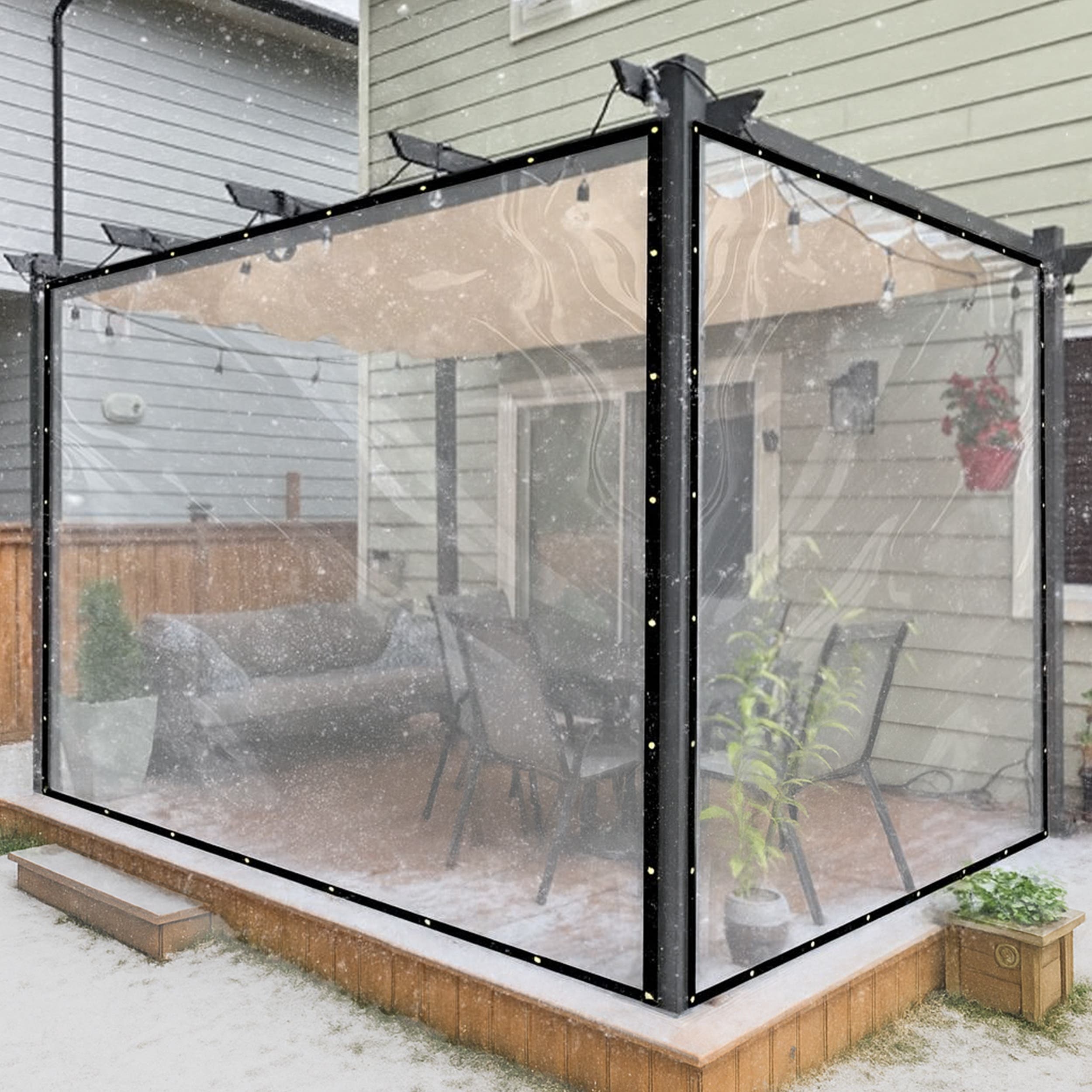 Clear Vinyl Curtains