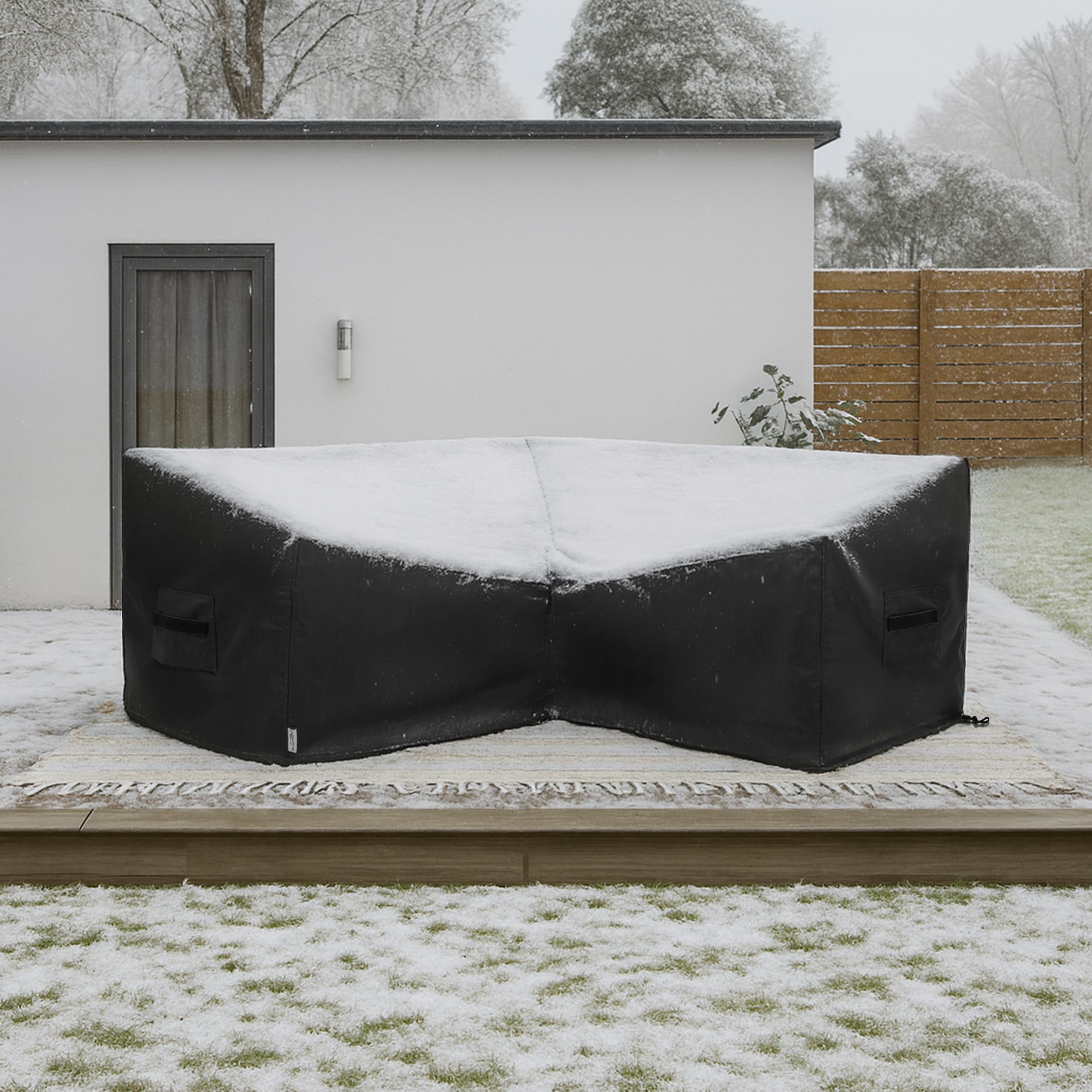 L Shape Outdoor Custom Covers