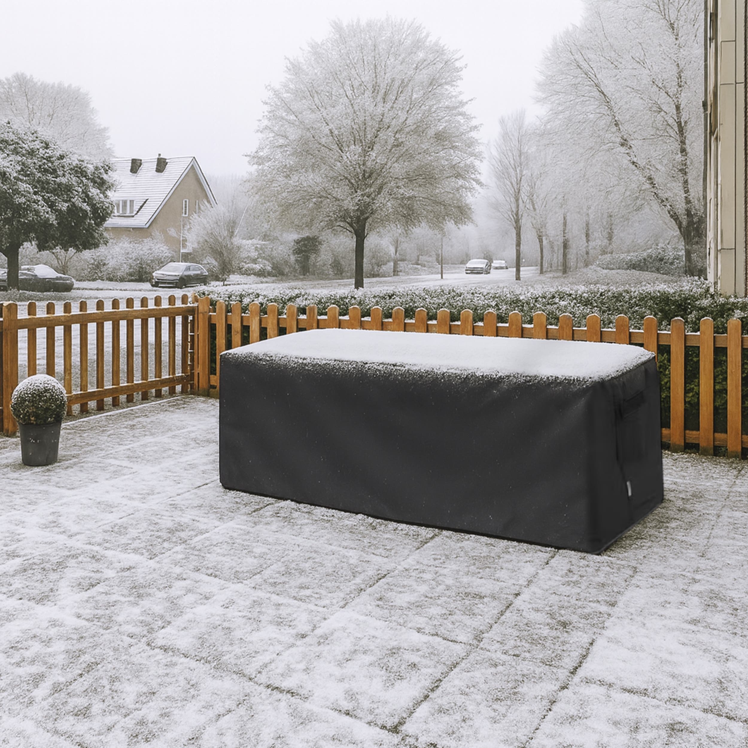 Rectangular Fire Pit Custom Covers