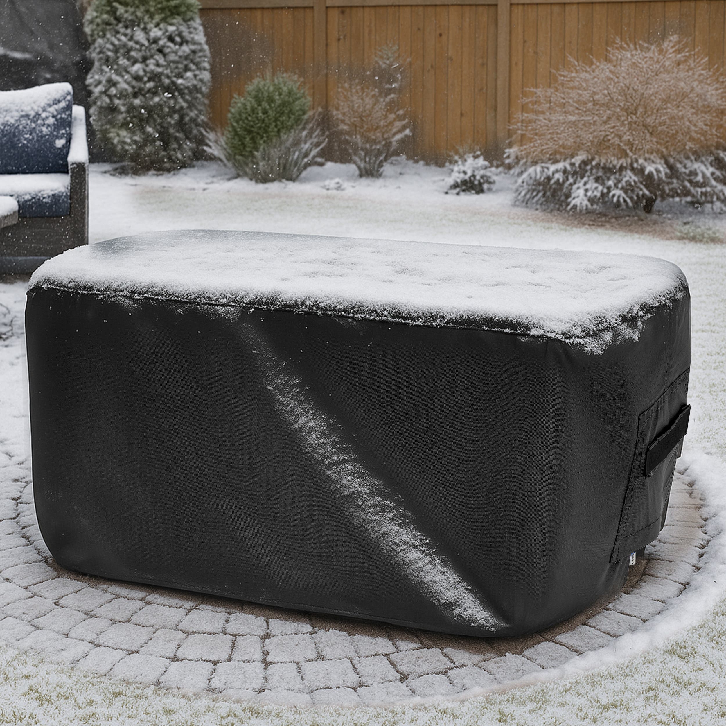 Rectanglular Outdoor Custom Covers with Round Edges