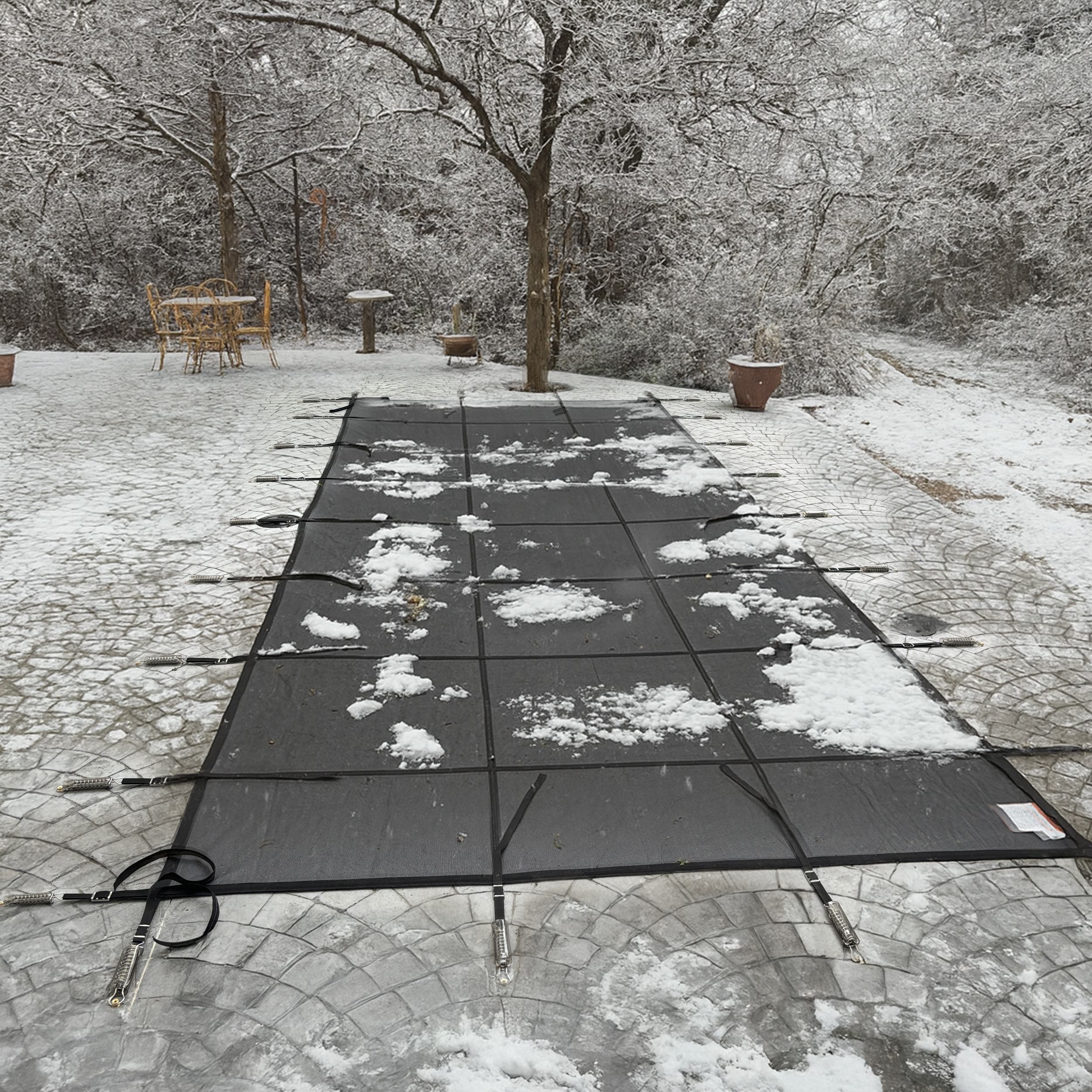 Rectangular Pool Cover - No Steps