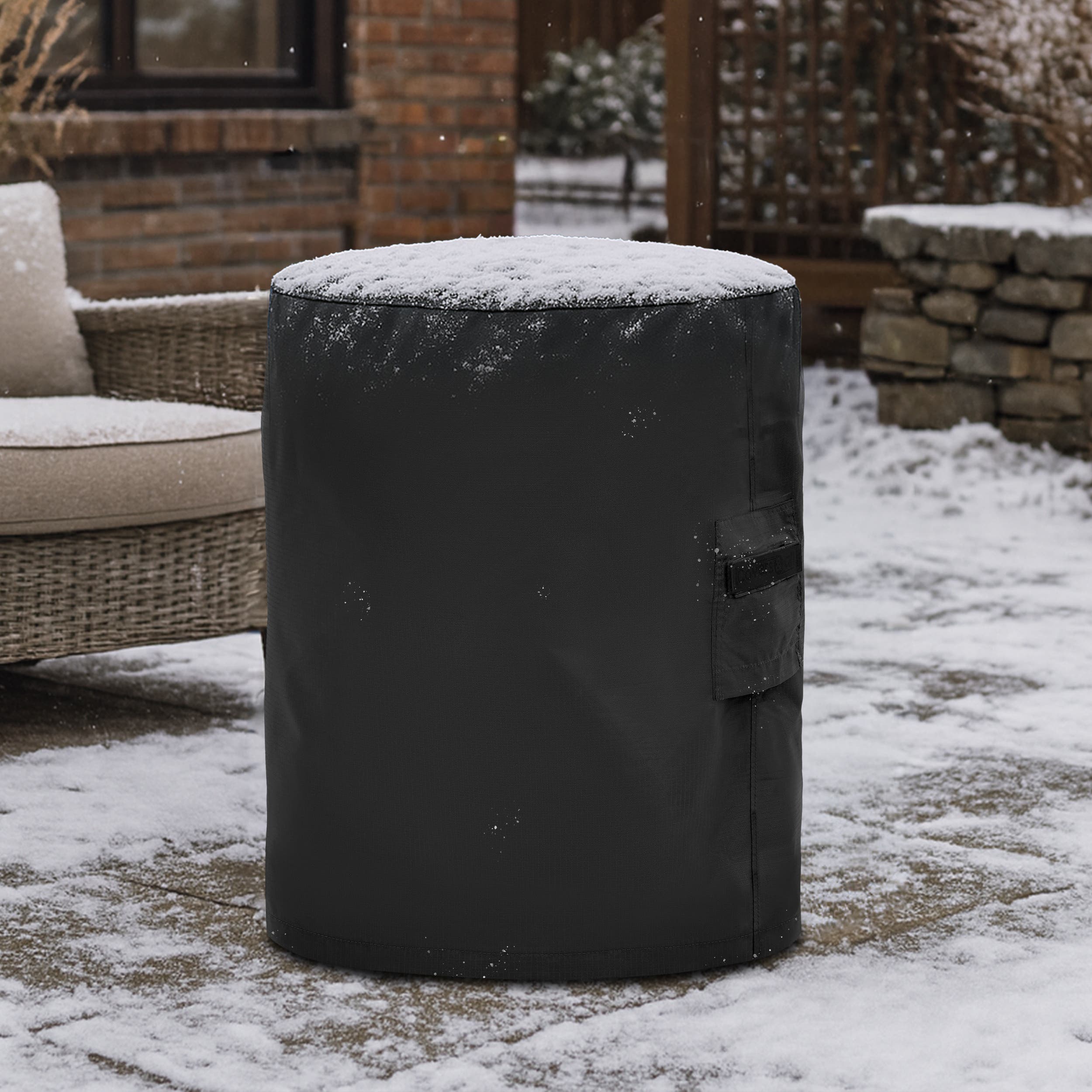 Round Patio Table Custom Covers - Thumbnail 4