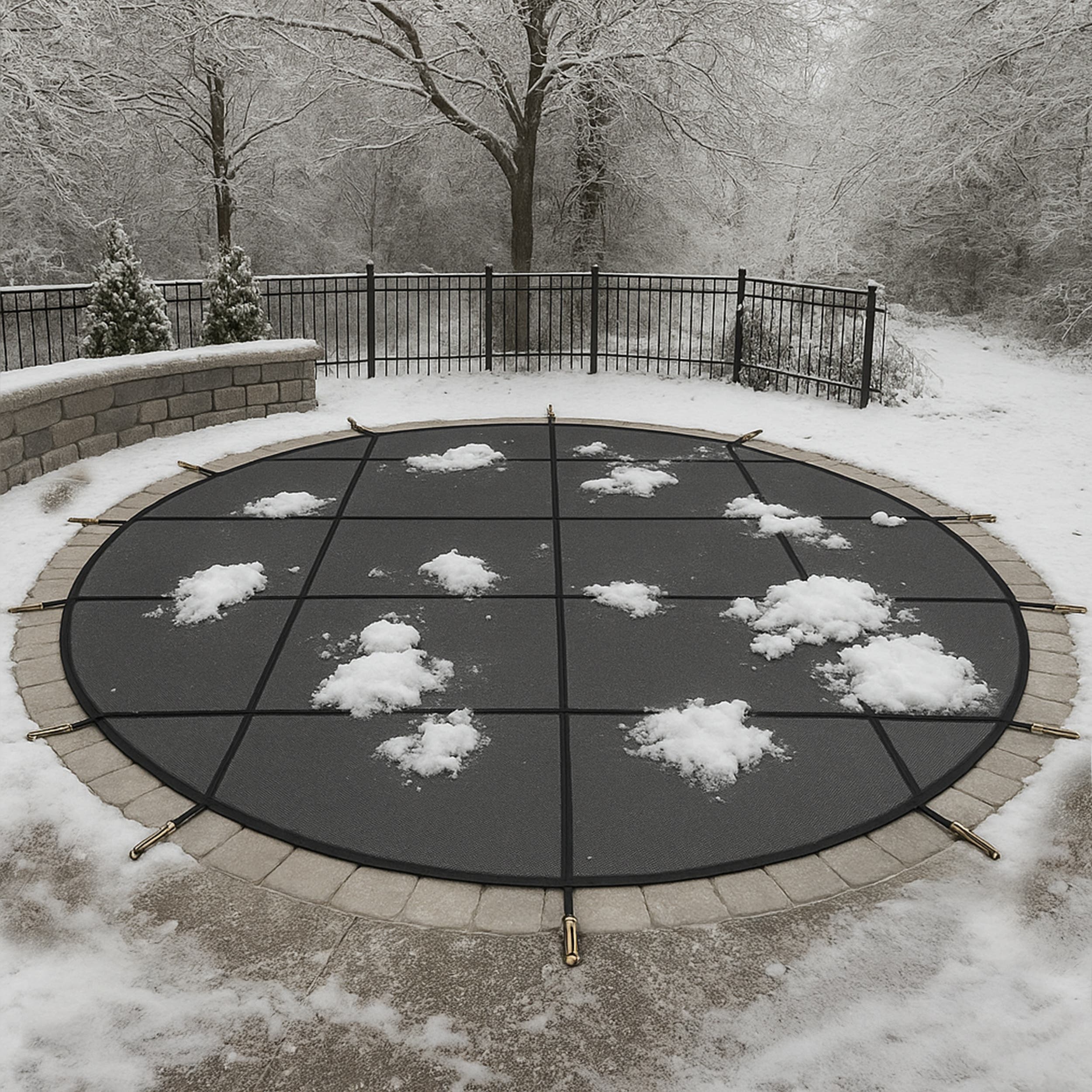 Round Pool Cover - No Steps