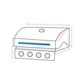 product photo of Built-in Grill Covers