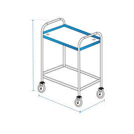 product photo of Two-Tier Utility Cart Custom Covers