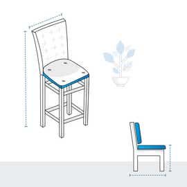 product photo of Stretch Bar Stool Custom Covers