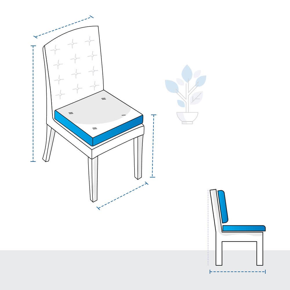 High-Back Outdoor Dining Chair Custom Covers