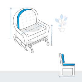 product photo of Glider Chair Custom Covers