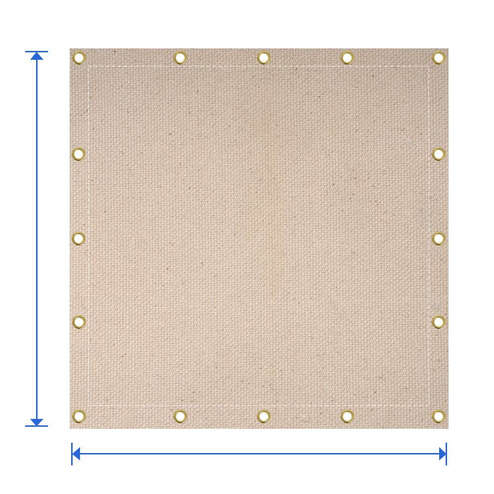 #8 Custom Duck Cotton Canvas Tarp