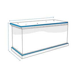 product photo of Cushion Storage Chest Covers