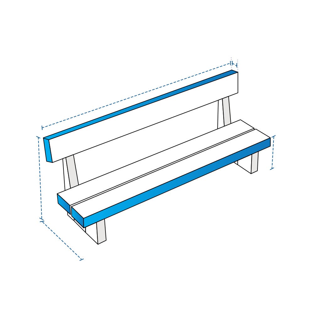 Platform Bench Custom Covers