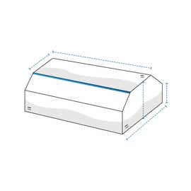 product photo of Trapezoidal Box Outdoor Custom Covers