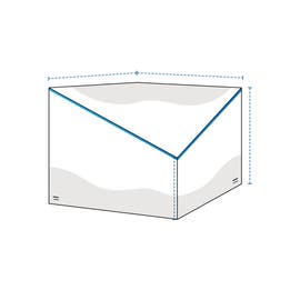 product photo of Slanted Square Outdoor Custom Covers