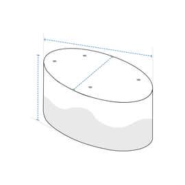 product photo of Oval Outdoor Custom Covers