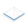 Custom Skylight Covers - Pyramid
