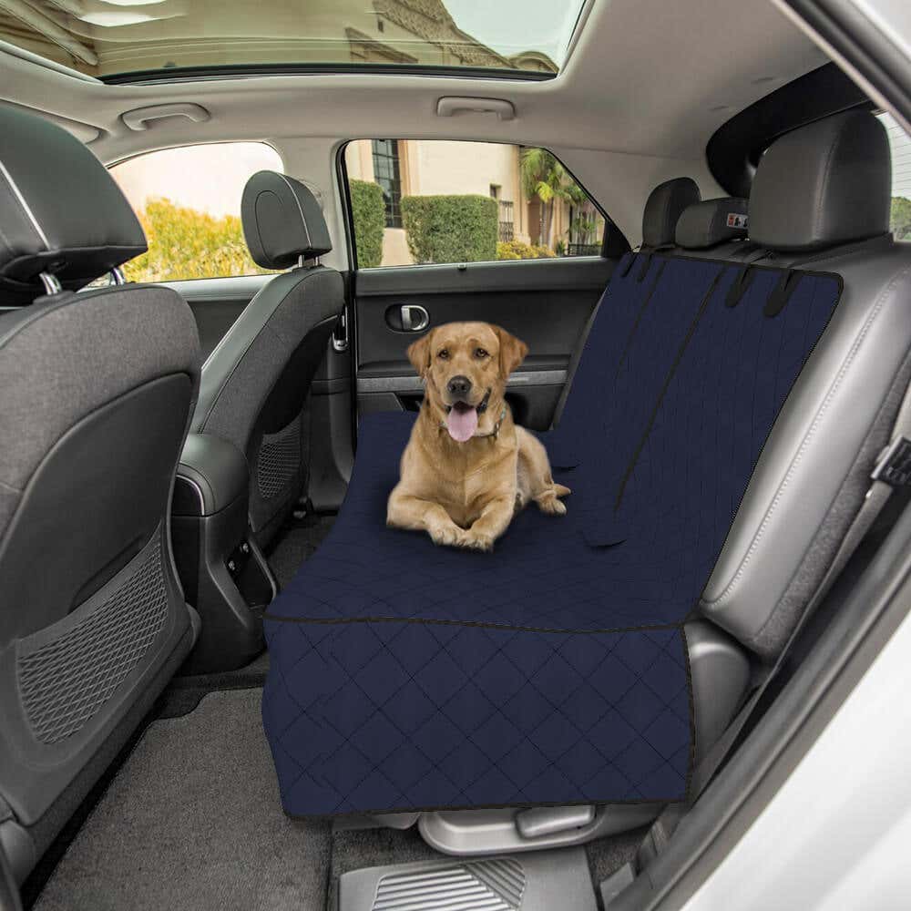 Image showcasing Buy Dog Car Rear Seat Cover & Get 20% Off | Covers & All