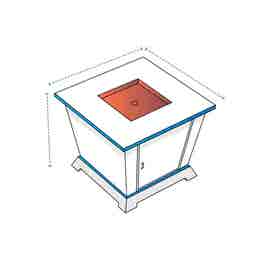product photo of LP Gas Fire Column Custom Covers