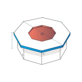 product photo of Fire Pit Covers - Octagon