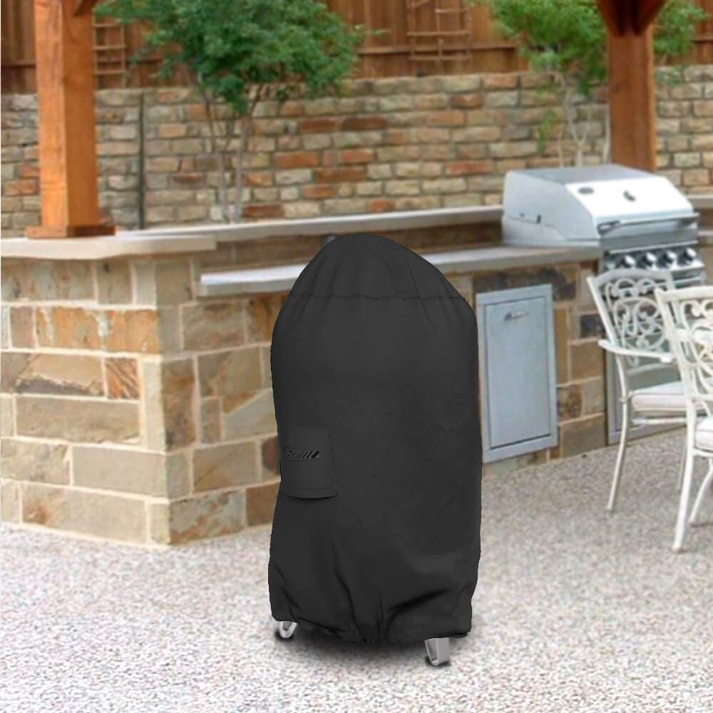 Grill Cover for Weber Smokey Mountain Cooker Smoker 22" - Thumbnail 2