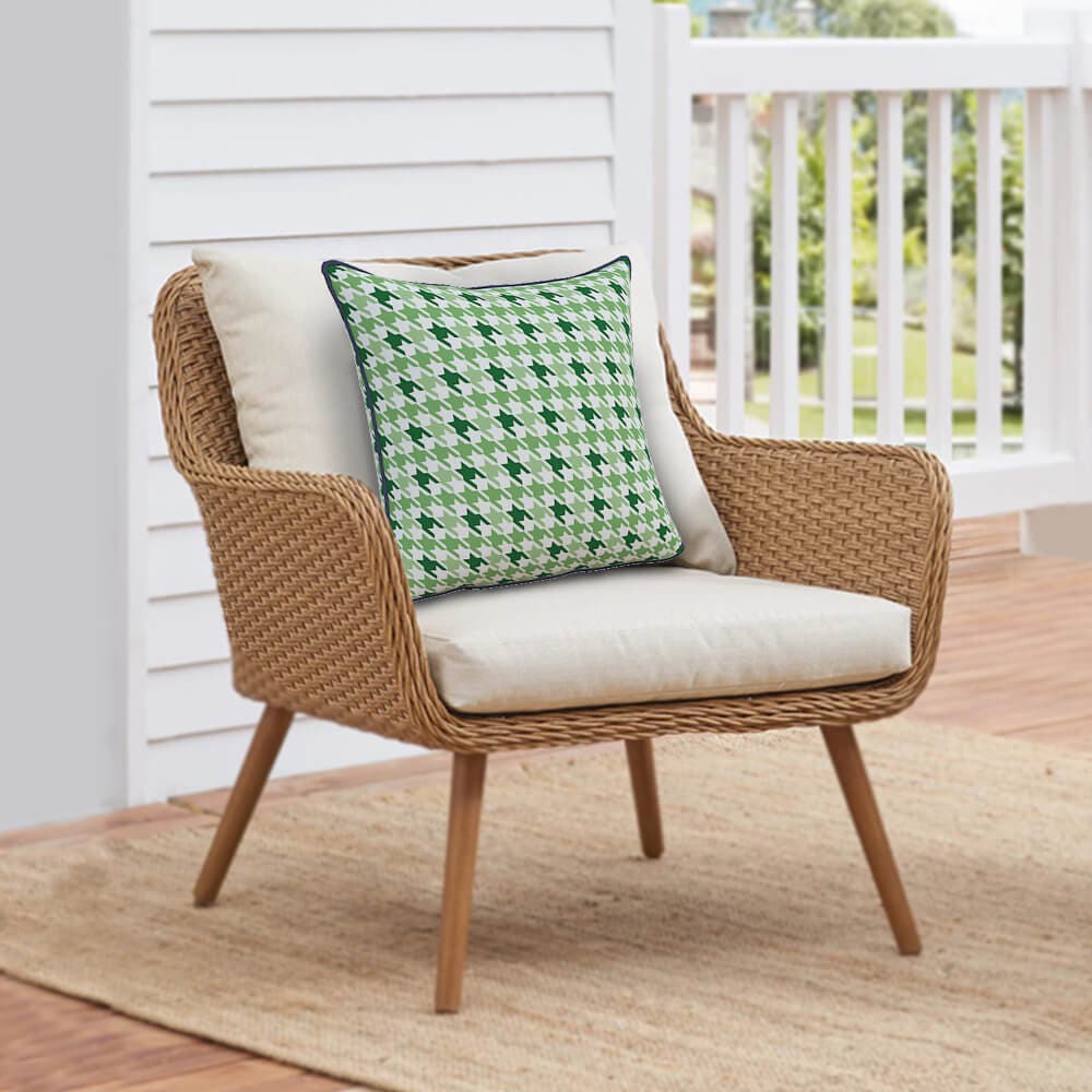 Houndstooth Throw Pillow - Thumbnail 2