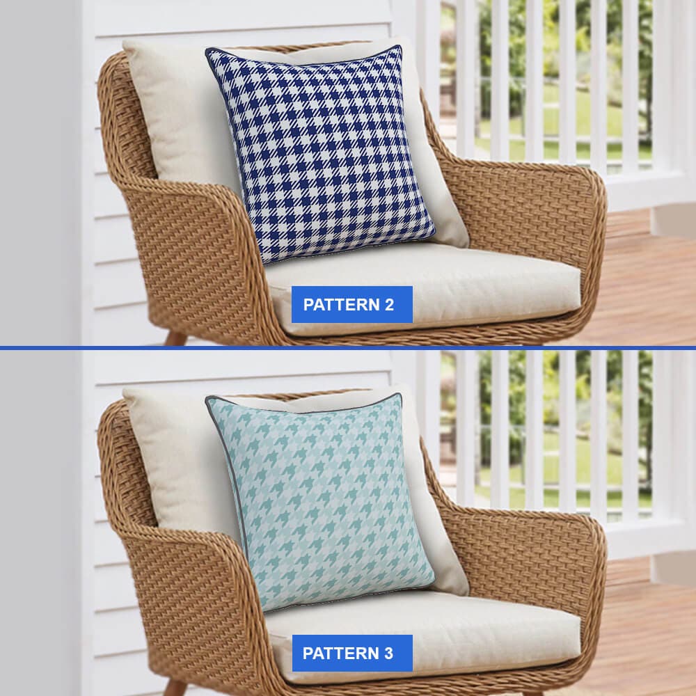 Houndstooth Throw Pillow - Thumbnail 3